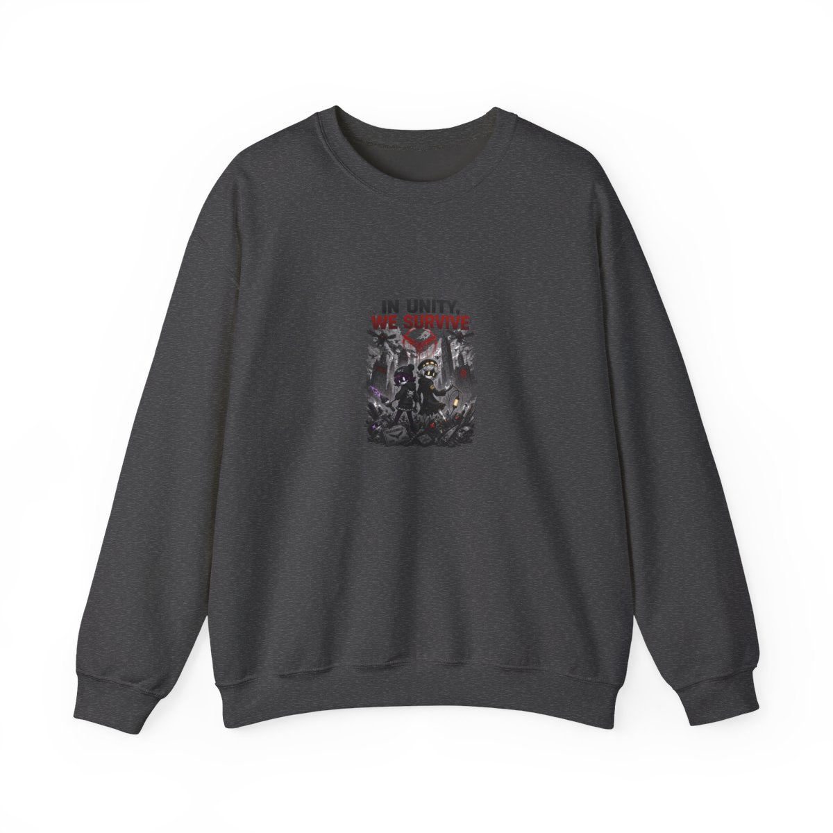 Murder Drones "In Unity, We Survive" Crewneck - alternate angle 4, merchandise