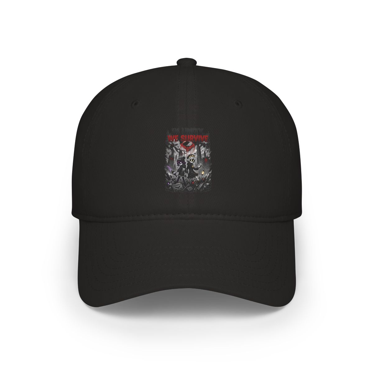 Murder Drones "In Unity, We Survive" Hat - alternate angle 2, merchandise