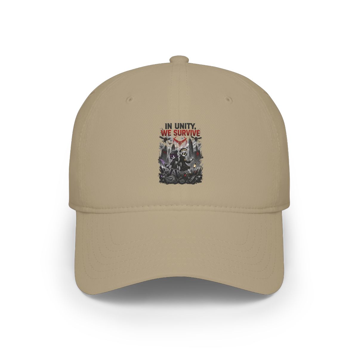 Murder Drones "In Unity, We Survive" Hat - alternate angle 3, merchandise