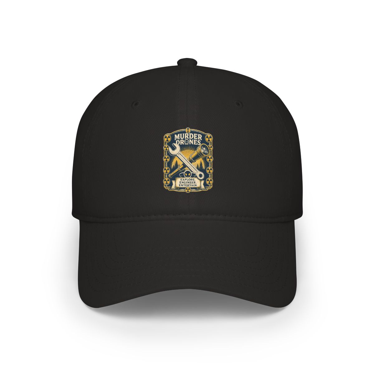 Murder Drones "Explore. Engineer. Entertain." Hat