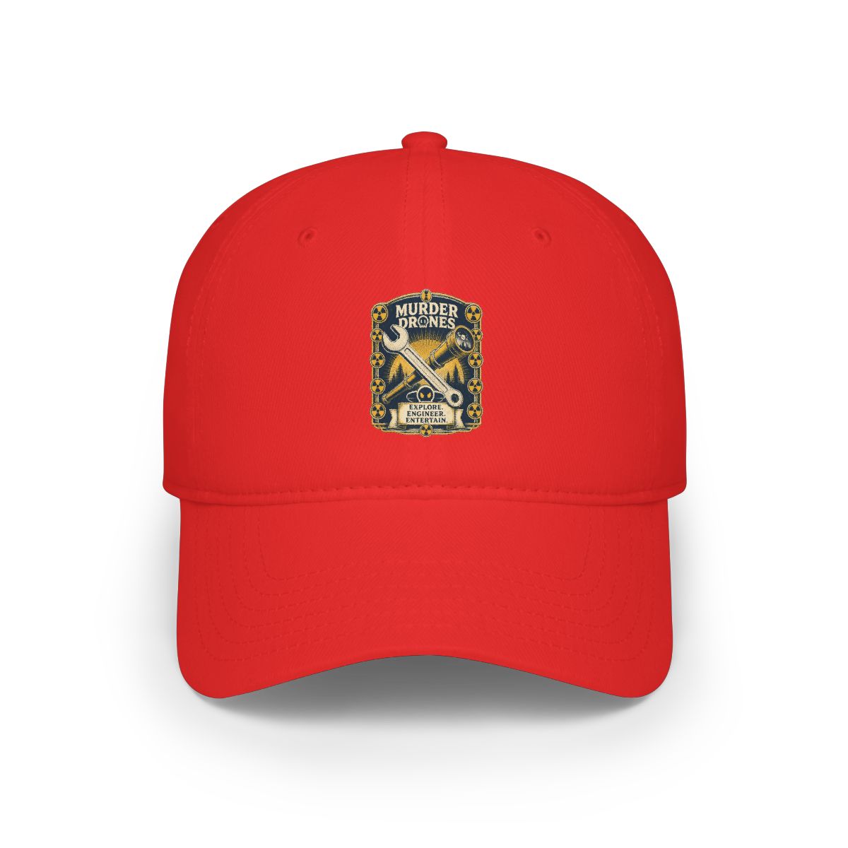Murder Drones "Explore. Engineer. Entertain." Hat - Official Hats & Caps merchandise