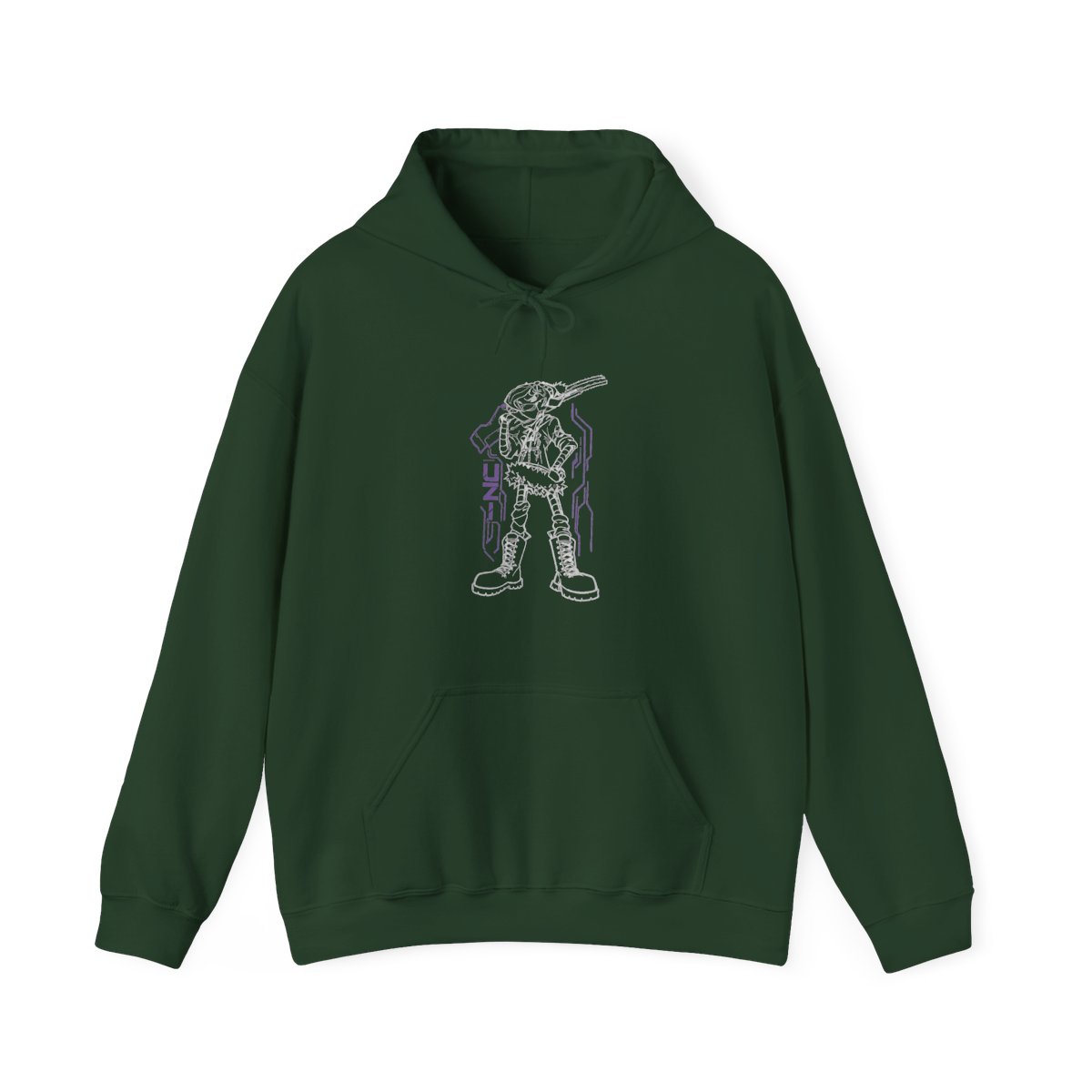 Murder Drones Uzi Girls Twofer Hoodie Plus Size - alternate angle 5, merchandise