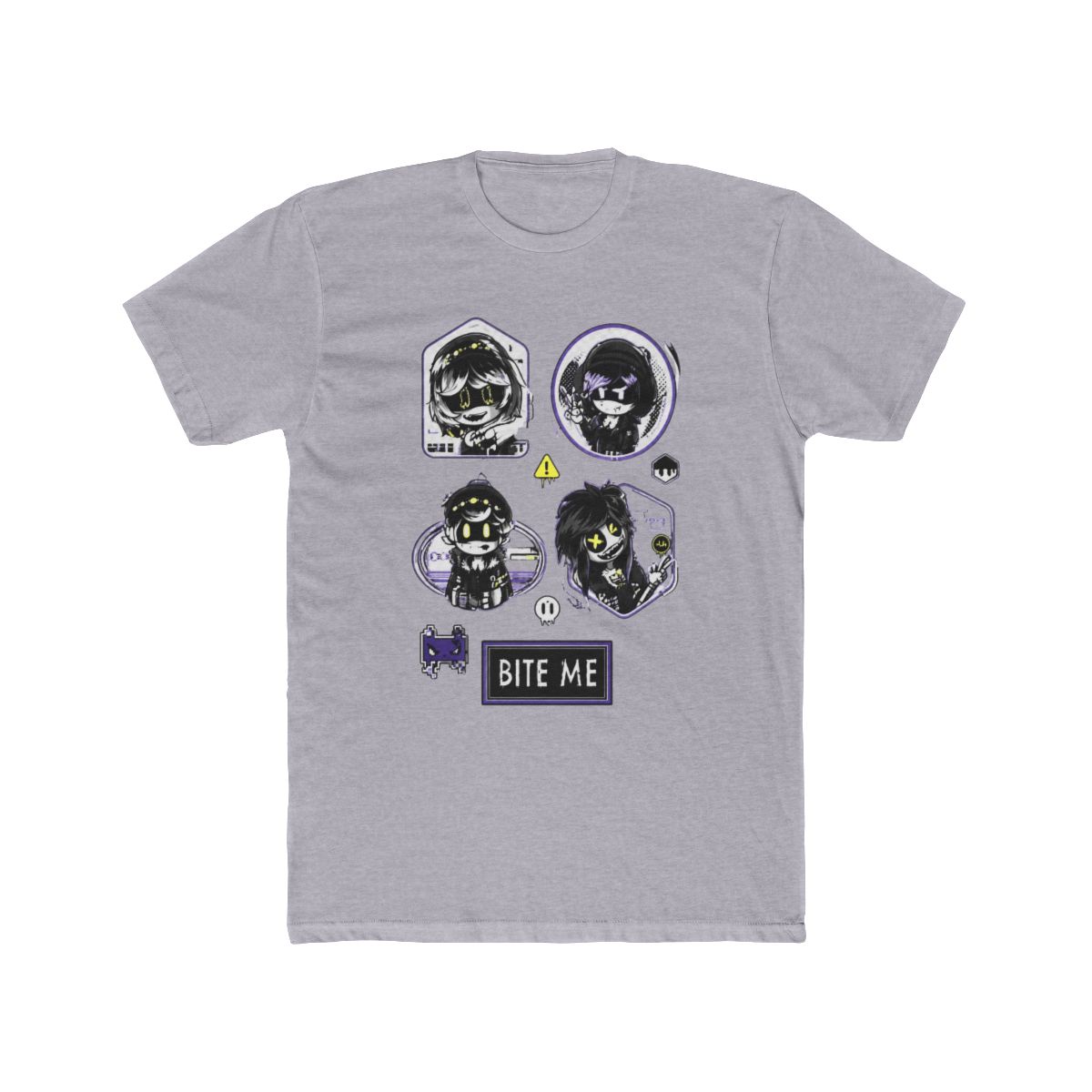 Murder Drones Group Mineral Wash T Shirt - alternate angle 4, merchandise