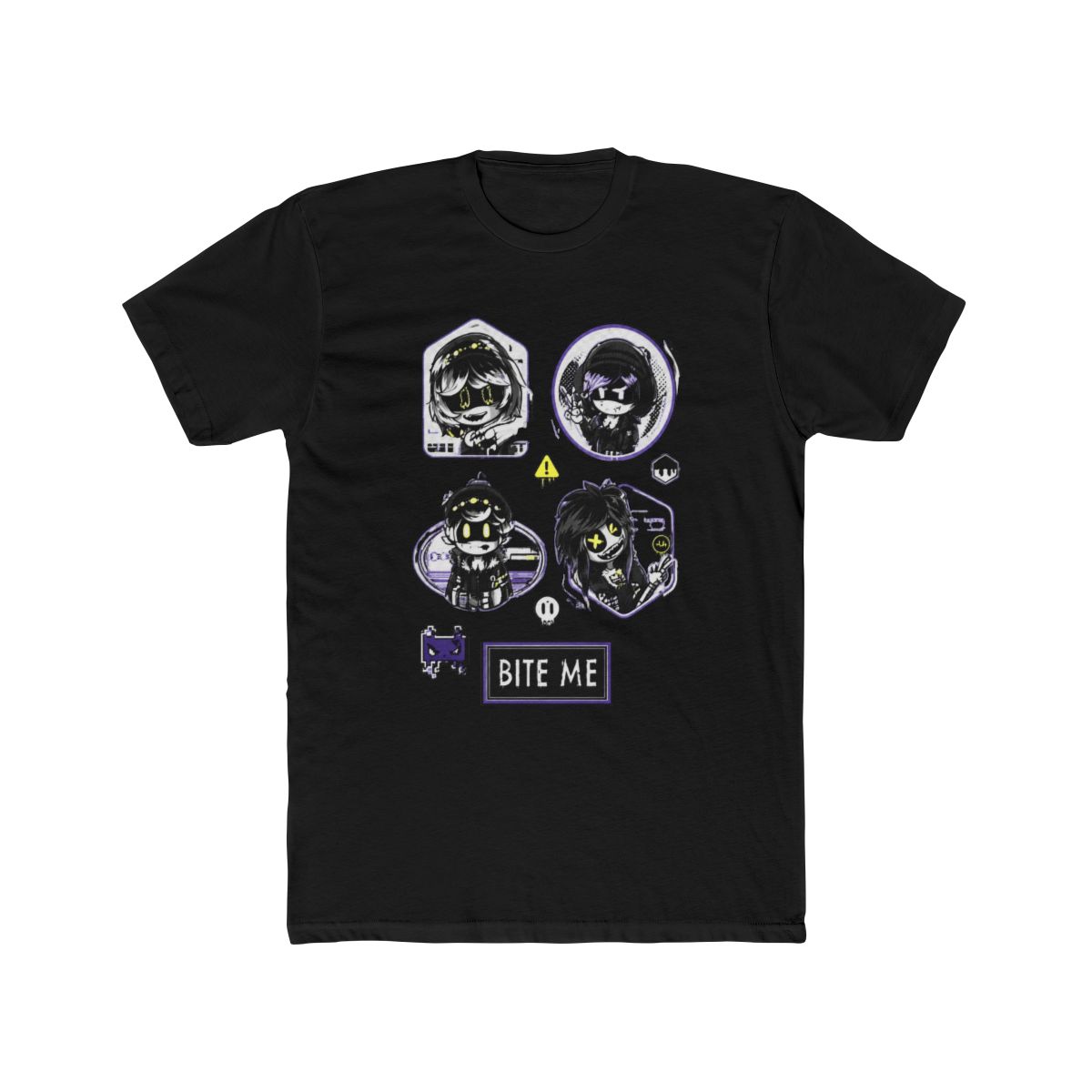 Murder Drones Group Mineral Wash T Shirt - alternate angle 3, merchandise