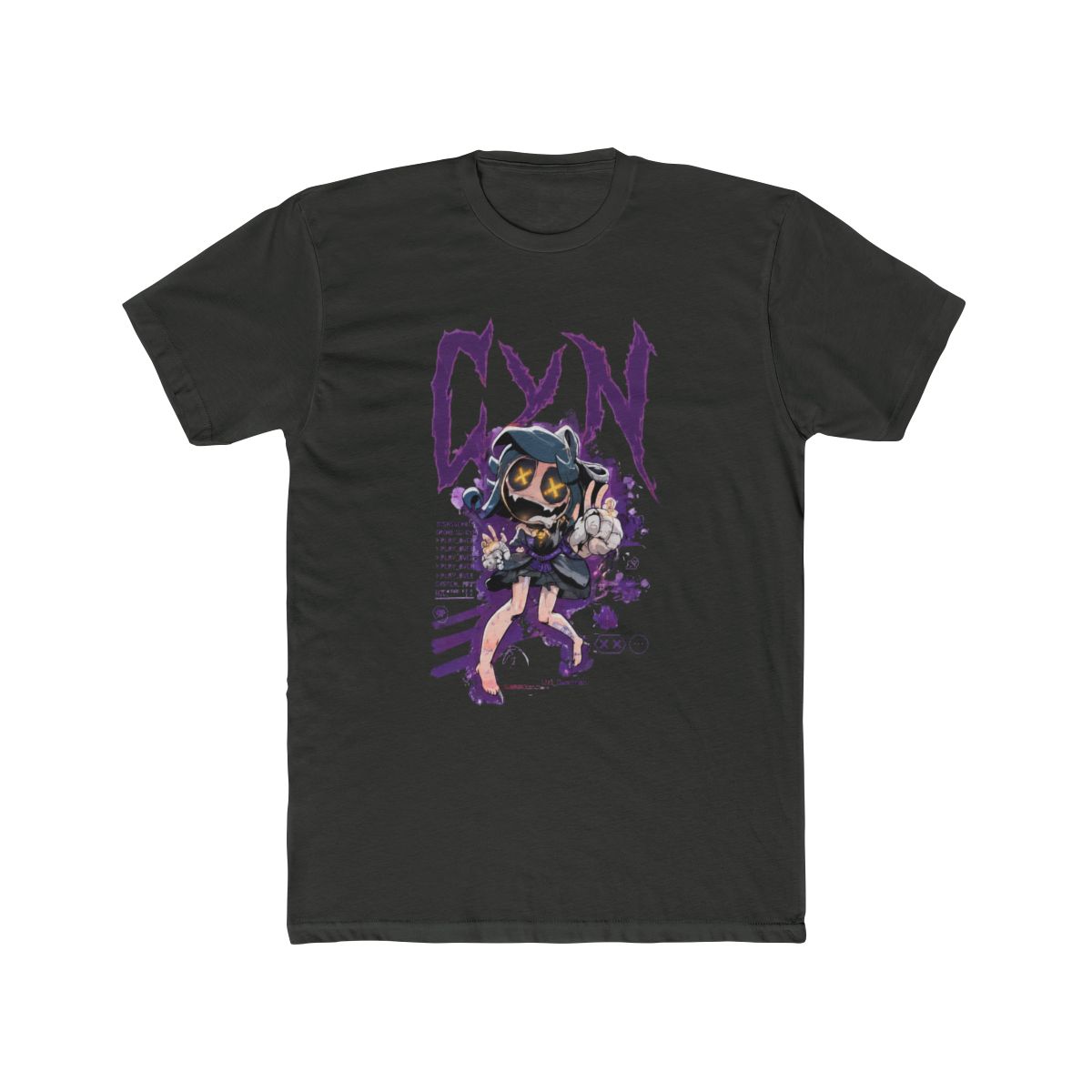 Murder Drones Cyn Mineral Wash T Shirt - alternate angle 5, merchandise
